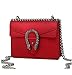 Produktbild Einfache Silikon Retro Handtasche Schultertasche Kleine Quadratische Tasche,Red-OneSize