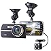 Produktbild Xwly-Dr Car Dash CAM Dual-Objektiv Full HD 1080P 170 ° Weitwinkel-Objektiv 4,0 Zoll IPS Night Vision G-Sensor Umkehr Kamera Parkplatz Monitoring Loop Video 4K