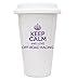 Produktbild Duke Gifts Violett Keep Calm und Love Off-Road-ECO Tasse TXT 0947