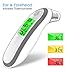 Produktbild Ohrthermometer Fieberthermometer Stirnthermometer, Hizek 3 IN 1 Digital Infrarot Thermometer für Baby, Kinder, Erwachsene, mit Sofortiges Lesen, Speicherfunktion, Fieberwarnung