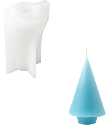 BOOWAN NICOLE Pilz-Silikonform Für Beton – DIY Deko-Form, Zement Ornament