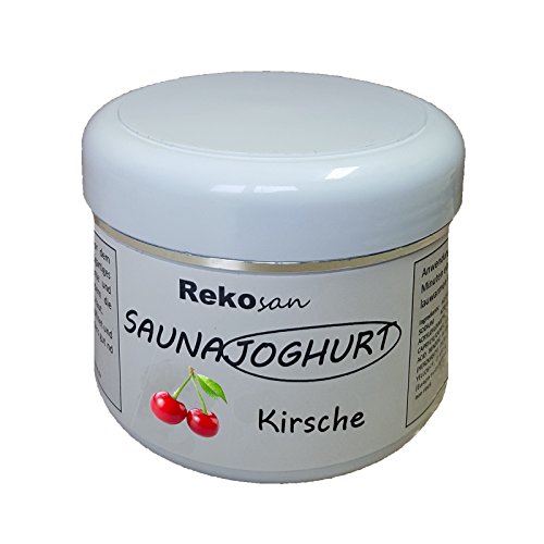 Preisvergleich Produktbild Rekosan Saunajoghurt "Kirsche" 250 g Joghurt-Creme Sauna