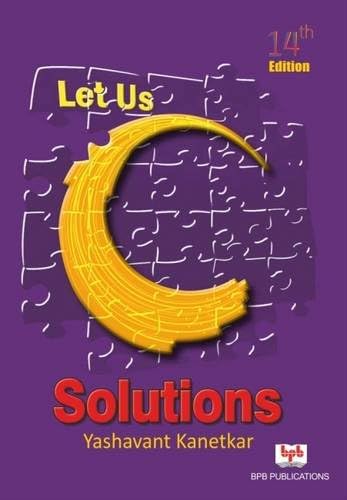 Let Us C Solutions