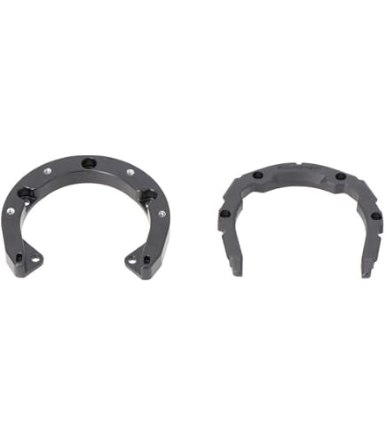SW-Motech Quick-Lock PRO Support Sacoche Moto 5 Trous – Compatible Yamaha / Ducati, Polyamide Noir, Fixation Rapide