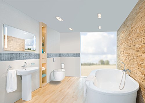 GROHE Skate Air Betätigungsplatte mit 2-Mengen- und Start-Stopp-Funktion für pneumatische Betätigung , senkrecht , chrom 38505000 - 4