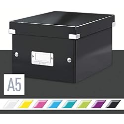 Leitz Boîte de Rangement A5, Click & Store, 60430095 - Petit, Noir