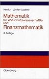 Image de Mathematik für Wirtschaftswissenschaftler und Finanzmathematik