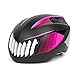 Produktbild SYAODU Helme Ultraleicht Sport Sport Fahrradhelm für Mountain MTB, herausnehmbare und waschbare Futter, Unisex (Farbe : Black and Rose Red)