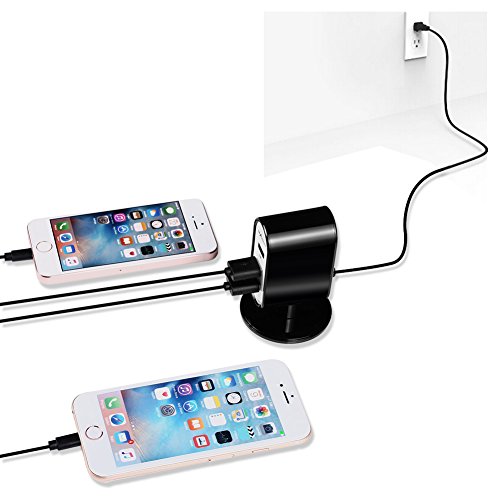NexGadget USB Ladegerät 3-Port 17W 4.1A Lade Adapter Ladestecker Netzteil mit iSmart Technologie Netzteil für iPhone SE 6S 6PLUS/ iPad/ Andriod/Tablet Samsung Galaxy, HTC, Sony, LG, Nexus,Motorola usw. - 6