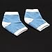 1 Pair Gel Heel Socks for Dry Hard Cracked Skin Moisturising Open Toe Comfy Recovery Socks