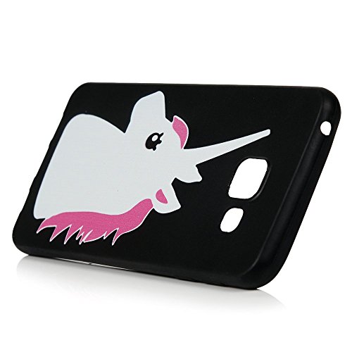 BADALink TPU Case Dreierpack Silikon Hülle für Samsung Galaxy A3 (2016) FederLeicht Hülle Gummi Bumper Cover Schutz Schale Siliconcase Silikon Tasche Schutzhülle für Samsung Galaxy A3 (2016) Einhorn Farbe Schmetterling Windspiel - 8