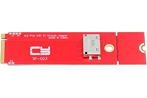 xiwai PCI-E 3.0 M.2 M-Key to Oculink SFF-8612 SFF-8611 Host Adapter for PCIe Nvme SSD 2260
