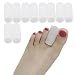 Produktbild Weiche Gel-Zehen-Ärmel, Zehenschutz, 5 Paar pro Packung, Fingerhut, fürs Entfernen von Hühneraugen, als Hornhautkissen und zur Behandlung von Ballenzehen.