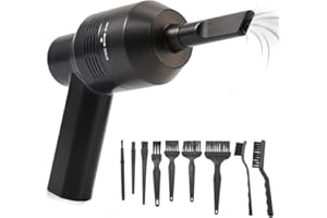 longziming Kabellos Tastatursauger, Keyboard Cleaner USB Reinigung Mini, PC Reinigungsset, Reinigen die Lücke für Tastatur, Auto, Tierhaare, Laptop,Sofa, Käserei, Laptop, Staub, Zigarettenasche