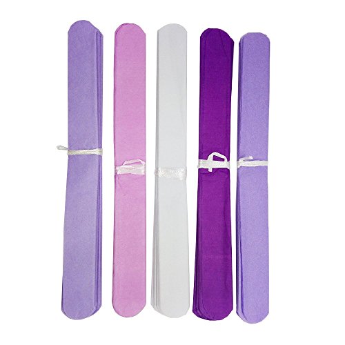 Super44day 15 Stück 14in/12in Tissue Papierblumen seidenpapier Dekoration Papierblume Bälle, Seidenpapier Pom Poms, Hochzeitsdeko, Partei Dekor, Pompon Blumen - 6