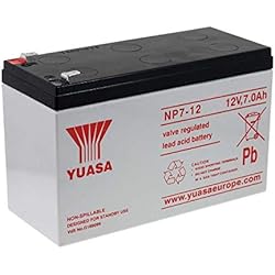 YUASA de Batería Plomo-ácido NP7-12 7Ah / 12V Vds