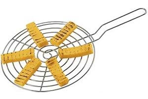 Filtex Graticola Cromata per Polenta, Argento, Unica