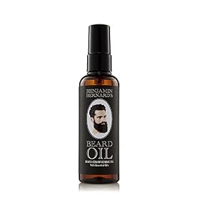 Huile Barbe – Huile de Toilette pour Homme par Benjamin Bernard – Encourage la Pousse Saine de la Barbe, Style Bien Entretenu – Parfum Léger, Huiles de Jojoba et Amande – Soin Barbe Végan – 100ml