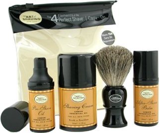 The Art Of Shaving Carry on Kit - Lemon