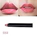 12colors Waterproof Lip Gloss Pencil Lipstick Pen Makeup Rouge Long Lasting