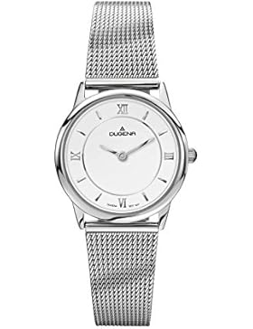 Dugena Damen-Armbanduhr Modena - Modern Classic Analog Quarz Edelstahl 4460439