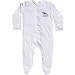 Baby Boys & Girls Personalised White Baby All In One Sleepsuit (18-24 Months, Blue)