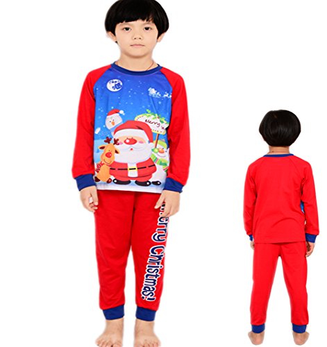 Christmas 2 Piece Pyjama Set Long Sleeve 3D Printed Top Pants 4 Years