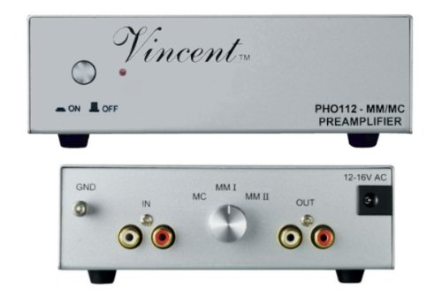 Preisvergleich Produktbild Vincent PHO-112 Phono-Vorverstärker, MM / MC, silber