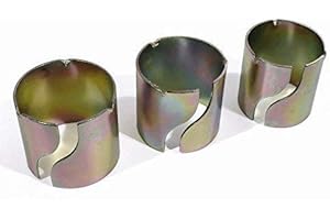 ZEMEX Auspuff Adapter Reduzierung Set Krümmer Schalldämpfer f. Honda Suzuki Yamaha