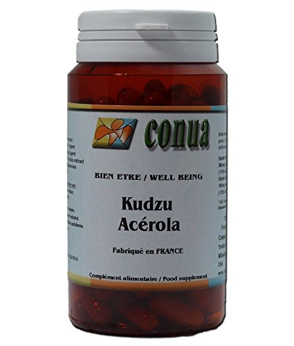 Kudzu raiz + Acerola 120 cápsulas, Reducción efectiva de la adicción al alcohol ya la nicotina