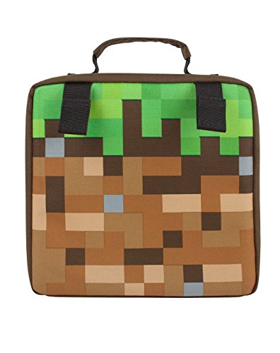 Minecraft Grass Block Lunch Box
