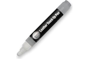 THE SCRATCH DOCTOR Scratch Doctor Leather Touch up Pen Repair Faded Colour & Minor Damage on Leather Furniture, Sofas, Car Seats (Light Grey, 15ml)