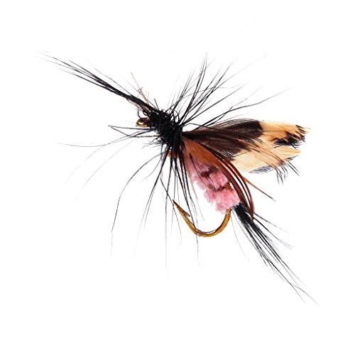 yeah67886 12 Creative Künstliche Schmetterling fliegen Fischen Trockenfliegen Köder Haken - 6