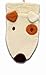 Fürnis 561 Washing Mitt Oekotex Standard 100 Dog Design
