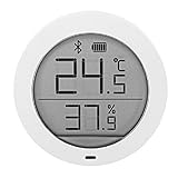 Das digitale Thermometer-Hygrometer zeigt die Höchst- und Mindestwerte für Temperatur und Luftfeuchtigkeit an.