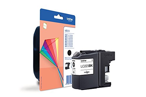 Brother Original Tintenpatrone LC-223BK schwarz (für Brother DCP-J4120DW, MFC-J4420DW, MFC-J4620DW, MFC-J4625DW, MFC-J5320DW, MFC-J5620DW, MFC-J5625DW, MFC-J5720DW) - 2