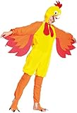 infactory Kinder Faschings-Kostüm "Funny Chicken", Größe 152