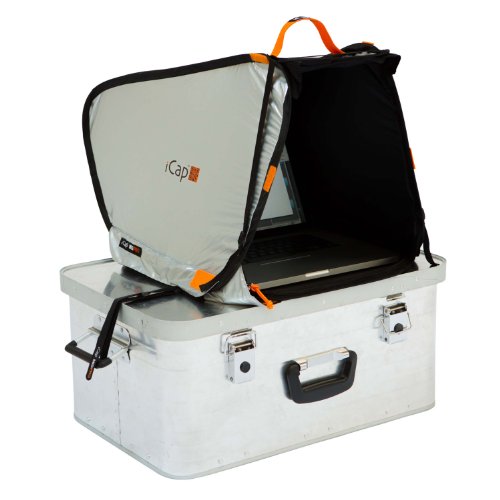iCap   MAX PRO Notebookzelt  Outdoor Protektor gegen Sonnenlicht  Verblendung  Regen  Staub Hitze  K  lte  F  r MacBook  Notebook und big Tablets - 17