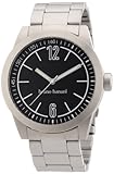 Bruno Banani Herren-Armbanduhr XL TARAS GENTS Analog Quarz Edelstahl BR21113