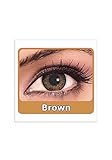 Optify Dark Brown Monthly Color Contact Lens (Zero Power, Dark Brown) Optify Dark Brown Monthly Color Contact Lens (Zero Power, Dark Brown)