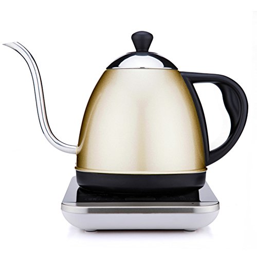 détail acier inoxydable Style européen Petit pot Argenté/d'or café pot-B