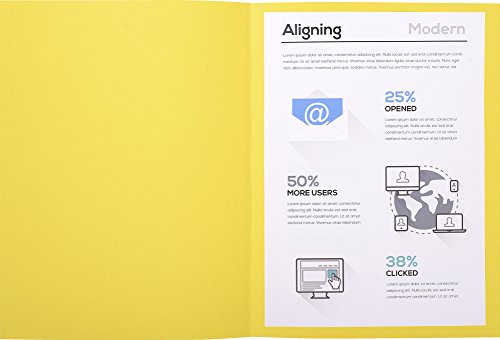 Exacompta 410005E - Lote de 100 Subcarpetas Forever 250 Color Amarillo Exacompta 410005E - Lote de 100 Subcarpetas Forever 250 Color Amarillo