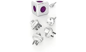 Presa Allocacoc ReWirable incl. Presa da viaggio incl. 1 m cavo [1801/DERW3P]