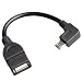 Produktbild Ultratec Mobile Datenkabel Micro-USB-B (90-Grad-Kupplung) auf USB-A-Kupplung OTG, ca. 15 cm