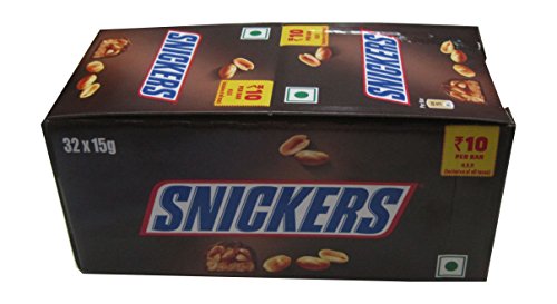 Snickers Chocolate Box - 15 G X 32 Pcs Snickers Chocolate Box - 15 G X 32 Pcs