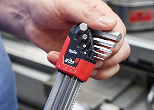 Wiha Sechskant-Kugelkopf Stiftschlüsselsatz im ErgoStar Halter (369 H9S) - 3