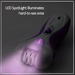 LaFlantine™ 4 in 1 Electric Device Epilator - Callus Remover - Shaver - Hair Clipper. Lady Everyday Care. Gently to All… - Image 4