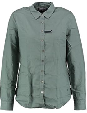 Tommy hilfiger reguläre passform bluse balsam grün
