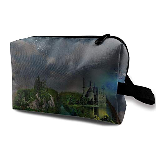 Book Art Design Magic Makeup Bag Lazy Cosmetic Bag Portanle Travel Handbag