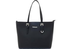 FLORA & CO PARIS Cabas pour femme Noir Noir One Size